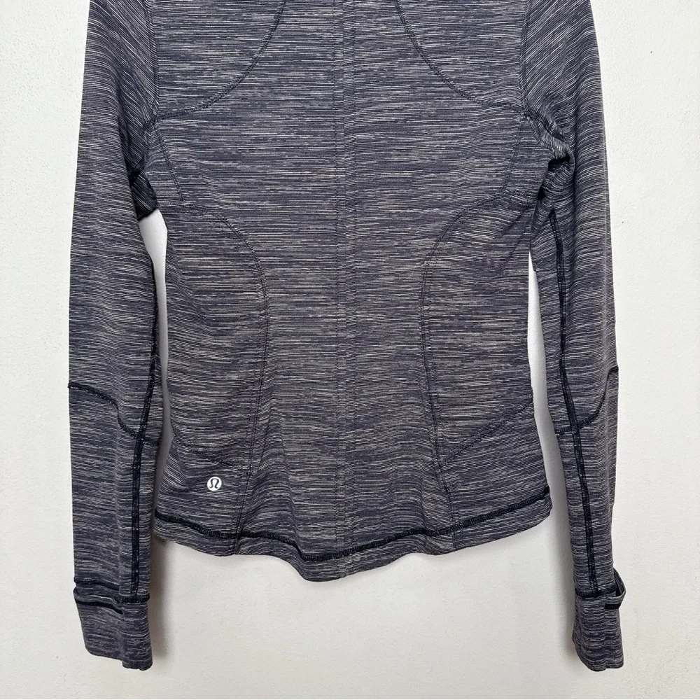 Lululemon Womens 6 Space Dye Active Track Jacket